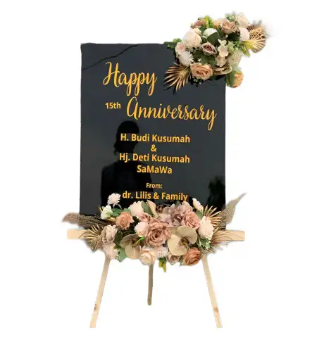 Papan Bunga Akrilik Sekayam