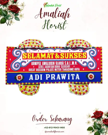 Papan Bunga Ucapan Selamat Sekayam